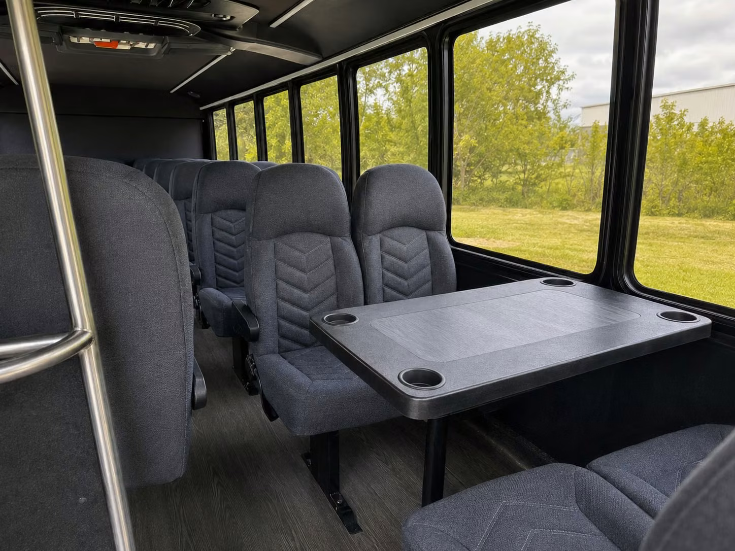 20 passenger minibus interior