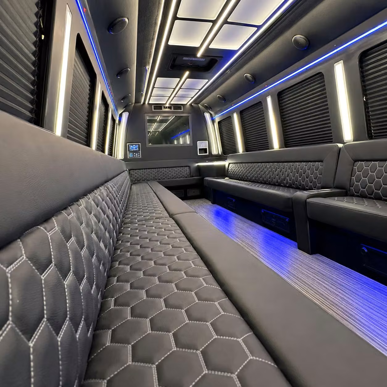 party bus interior