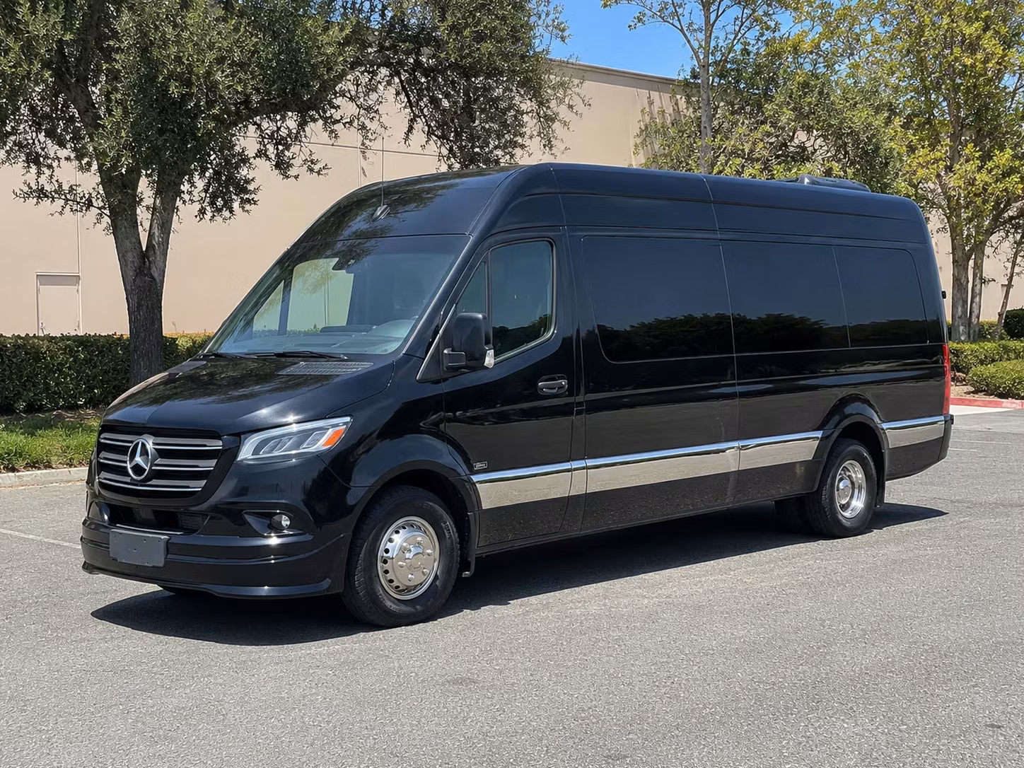 sprinter van with driver